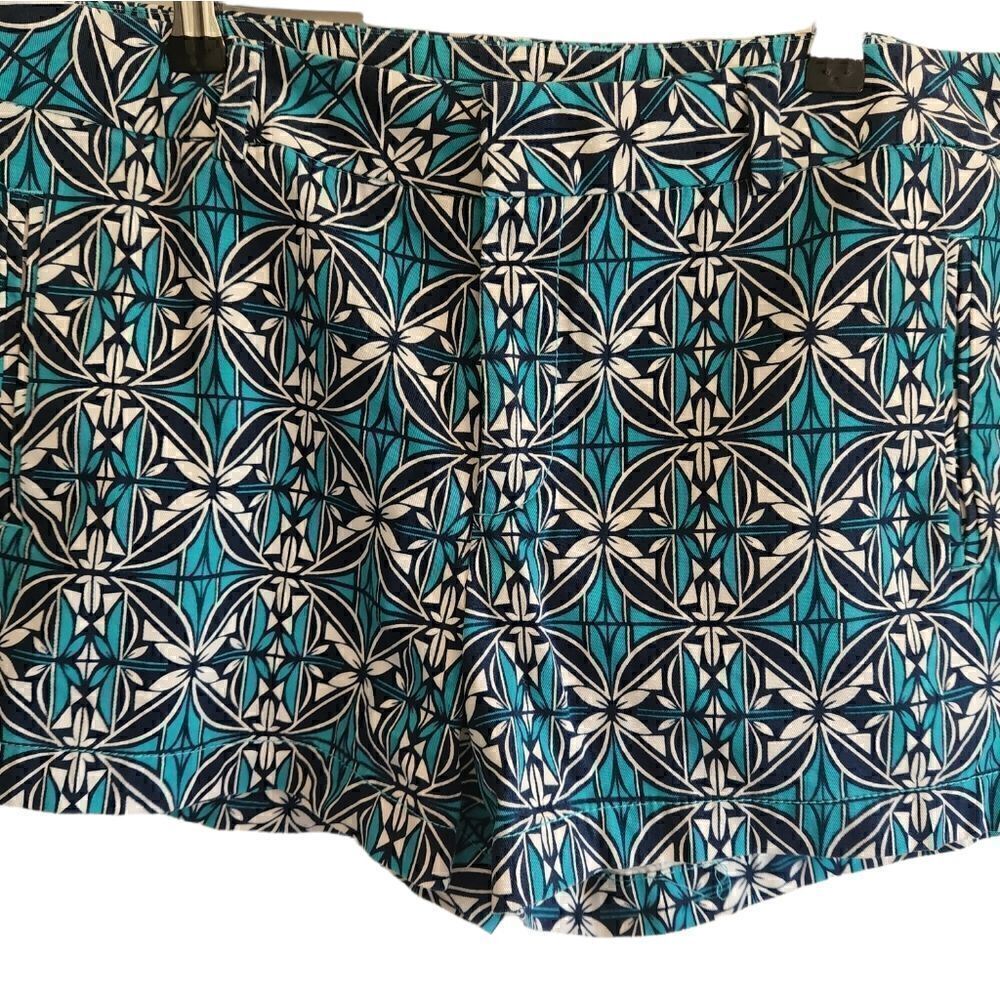 ‎Stylus Blue Patterned Shorts